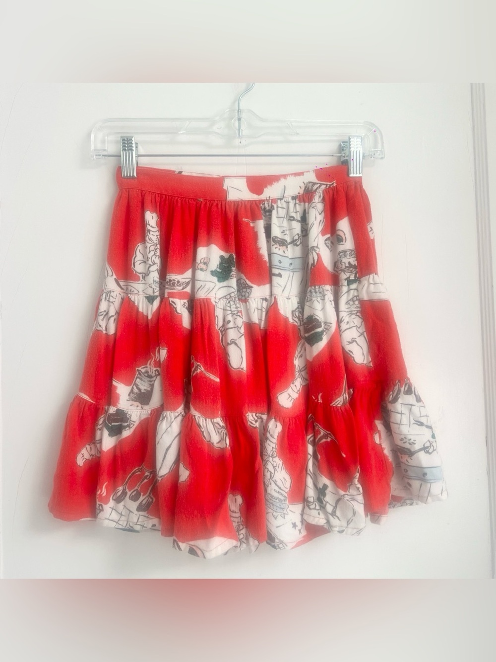 Atsuki Onishi Art To Wear Chef kitchen skirt Size 00